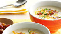 Slow-Cooked Loaded Potato Soup Slow-Cooked Loaded Potato Soup