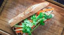 Braised Pork Banh Mi Sandwich Braised Pork Banh Mi Sandwich