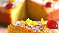 Eggless Rava Cake (Semolina Cake) Eggless Rava Cake (Semolina Cake)