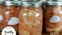 Canning apple slices Canning apple slices