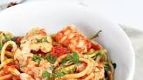 Lobster Tail Fra Diavolo with Zucchini Noodles Lobster Tail Fra Diavolo with Zucchini Noodles