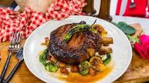 Beau MacMillan - Honey Five Spice Kurobuta Pork Chop Beau MacMillan - Honey Five Spice Kurobuta Pork Chop