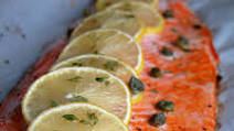 Simple Baked Salmon with Lemon and Thyme Simple Baked Salmon with Lemon and Thyme