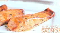 Air Fryer Honey Mustard Salmon Recipe Air Fryer Honey Mustard Salmon Recipe