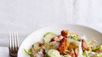 Brussels Caesar salad with lardons and croutons Brussels Caesar salad with lardons and croutons