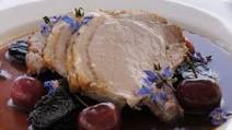 Pork loin with prunes Pork loin with prunes