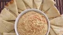 Sour Cream and Onion Hummus with Toasted Pita Wedges Sour Cream and Onion Hummus with Toasted Pita Wedges