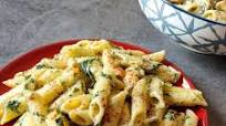 Cream cheese pasta with corn and spinach Cream cheese pasta with corn and spinach