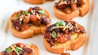 Baked Balsamic Bruschetta Baked Balsamic Bruschetta