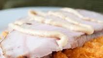 Spicy Bourbon Smoked Pork with Spicy Mustard Cream Sauce Spicy Bourbon Smoked Pork with Spicy Mustard Cream Sauce