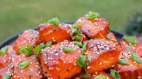 Smoked Salmon Burnt Ends Smoked Salmon Burnt Ends