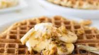 Banana Waffles Banana Waffles