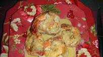 Whiskey Shrimp on Toast Whiskey Shrimp on Toast