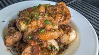 Chicken Adobo with Bacon and Egg Chicken Adobo with Bacon and Egg