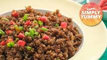 Spicy Caramelized Ground Pork Recipe Spicy Caramelized Ground Pork Recipe