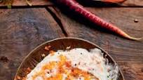 Carrot raita Carrot raita