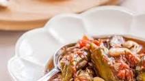Okra & Sautéed Tomatoes Okra & Sautéed Tomatoes