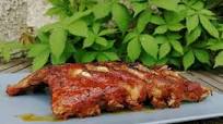Costillas de cerdo a la barbacoa en Crock-Pot Costillas de cerdo a la barbacoa en Crock-Pot