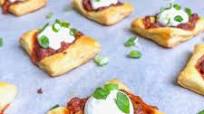 Hormel Chili Puff Pastry Appetizer Squares Hormel Chili Puff Pastry Appetizer Squares