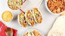 Game Day Tacos with Slow Cooker BBQ Chicken slow cooker meal Game Day Tacos with Slow Cooker BBQ Chicken slow cooker meal