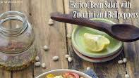 Haricot Bean Salad with Zucchini and Bellpeppers recipe - How to make Haricot Bean Salad with Zucchini and Bellpeppers Haricot Bean Salad with Zucchini and Bellpeppers recipe - How to make Haricot Bean Salad with Zucchini and Bellpeppers