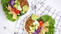 Chipotle-Style Sofritas Taco Bowls Chipotle-Style Sofritas Taco Bowls