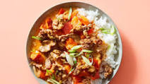 Thai Coconut Beef Curry with Rice Thai Coconut Beef Curry with Rice