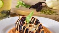 Chile Ancho Relleno de Queso y Huitlacoche Chile Ancho Relleno de Queso y Huitlacoche
