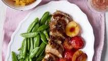 Glazed Pork Tenderloin with Plums Recipe Glazed Pork Tenderloin with Plums Recipe