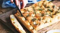 Lemon and herb focaccia Lemon and herb focaccia