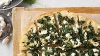 Thin-Crust Spinach & Feta Pizza Thin-Crust Spinach & Feta Pizza
