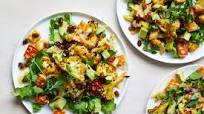 Roasted Cauliflower Salad With Halloumi and Lemon Roasted Cauliflower Salad With Halloumi and Lemon