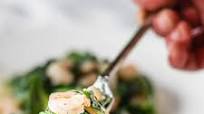 Flavorful Sauteed Spinach and Shrimp Flavorful Sauteed Spinach and Shrimp