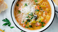 Slow Cooker Winter Vegetable Soup with Split Red Lentils Slow Cooker Winter Vegetable Soup with Split Red Lentils