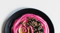 Creamy Beet Hummus with Seedy Oat Crunch Creamy Beet Hummus with Seedy Oat Crunch