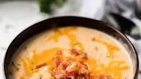 Crock pot crack potato soup Crock pot crack potato soup