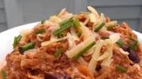 Fast and Easy Slow Cooker Spicy Shredded Chicken and Beans Fast and Easy Slow Cooker Spicy Shredded Chicken and Beans