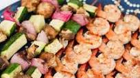 Grilled Lemon Pepper Shrimp Skewers Grilled Lemon Pepper Shrimp Skewers
