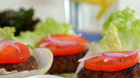 Bison Burgers with Spicy Aioli Bison Burgers with Spicy Aioli