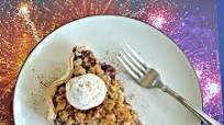 Cherry Rhubarb Pie with Crumble Topping Cherry Rhubarb Pie with Crumble Topping