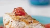 Baked Grouper with Chunky Tomato Sauce Baked Grouper with Chunky Tomato Sauce