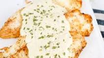 Parmesan Crusted Fish Fillets with a Dijon Mustard Sauce Parmesan Crusted Fish Fillets with a Dijon Mustard Sauce