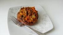Beef and Sweet Potato Stuffed Portobello Mushrooms Beef and Sweet Potato Stuffed Portobello Mushrooms