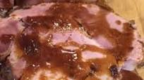 Honey-Bourbon Glazed Ham Honey-Bourbon Glazed Ham