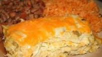 Green chile chicken enchilada casserole Green chile chicken enchilada casserole