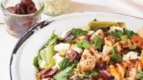Grilled Greek Salad with Chicken Grilled Greek Salad with Chicken