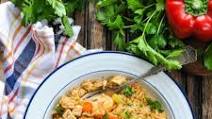 One Pot Turkey Jambalaya with Shrimp One Pot Turkey Jambalaya with Shrimp