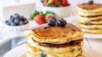 Blueberry Buttermilk Pancakes Blueberry Buttermilk Pancakes