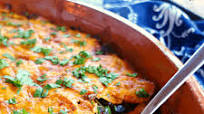 Vegan Sweet Potato Enchilada Bake {Oil-Free, Grain-Free} Vegan Sweet Potato Enchilada Bake {Oil-Free, Grain-Free}