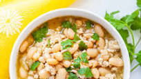 Instant Pot White Bean and Ground Turkey Chili Instant Pot White Bean and Ground Turkey Chili